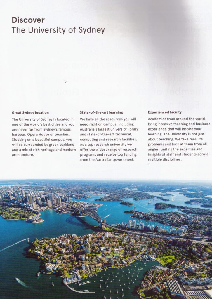 About University of Sydney (1)