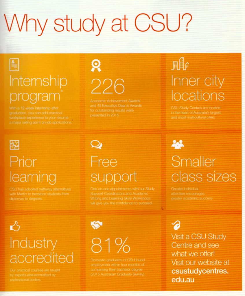 Why study at CSU?