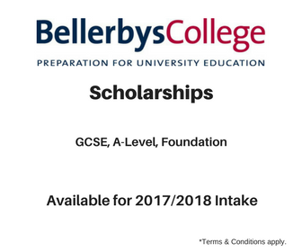 Bellerbys College Bursary Scholarships