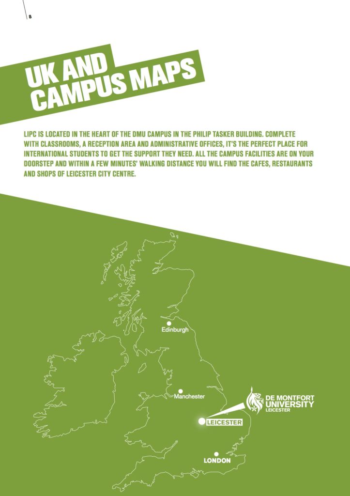 UK and Campus Map