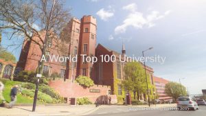 University of Sheffield Top 100 university